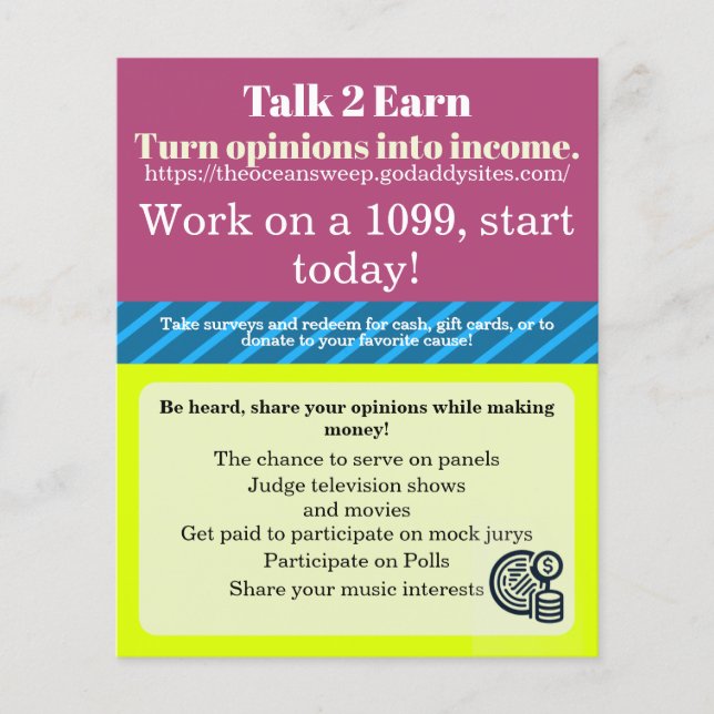 Beispiel für Business Flyer (Vorne)