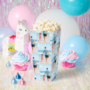 Beispiel für das eigene Foto-Popcorn Geschenkschachtel