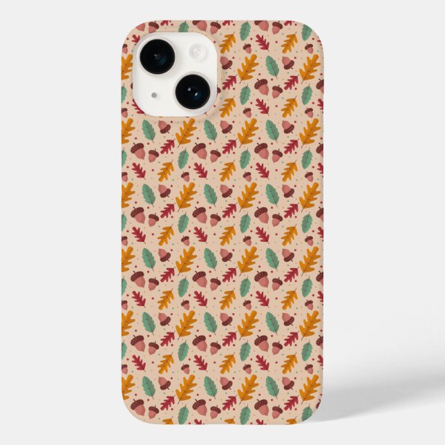 Beispiel für das Herbstmuster Leaf iPhone Case-Mate iPhone 14 Hülle (Rückseite)