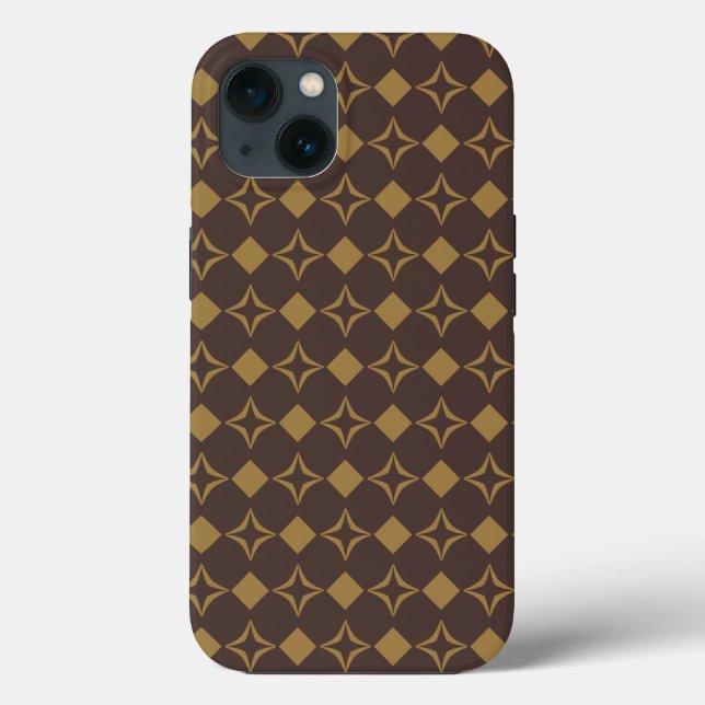 Beispiel für das iPhone-Case in Gold-Rechtecke Case-Mate iPhone Hülle (Rückseite)