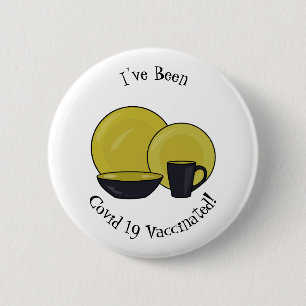 Beispiel für das Set von Tableware Cartoon Button