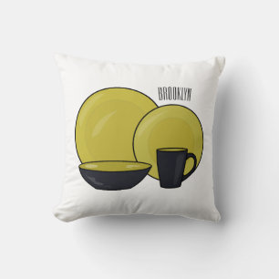 Beispiel für das Set von Tableware Cartoon Kissen