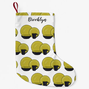 Beispiel für das Set von Tableware Cartoon Kleiner Weihnachtsstrumpf