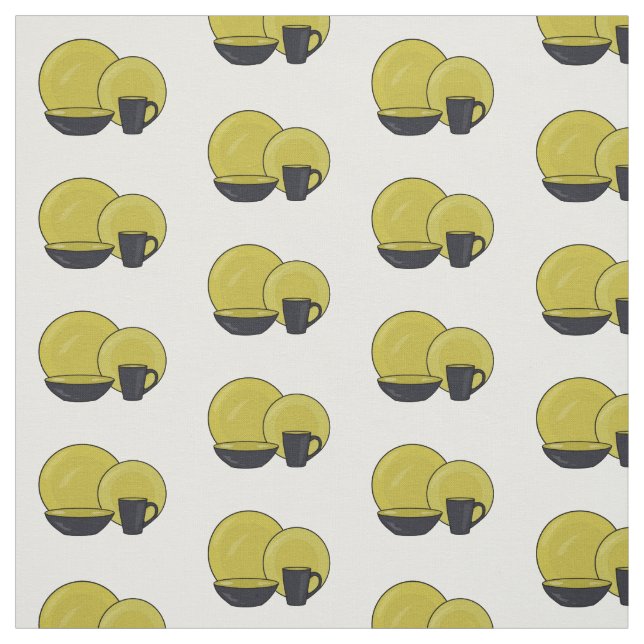 Beispiel für das Set von Tableware Cartoon Stoff (Muster)