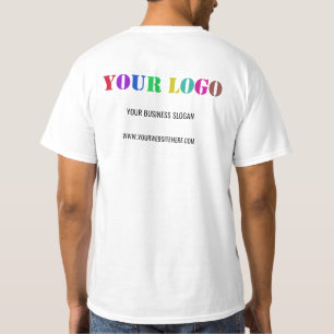 Beispiel für den Business T - Shirt für Firmenlogo