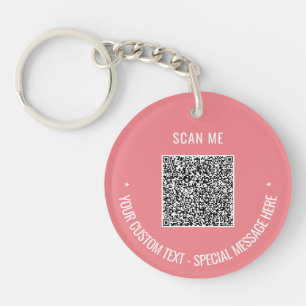 Beispiel für den QR-Schlüsselanhänger mit benutzer Schlüsselanhänger