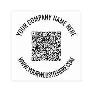 Beispiel für die benutzerdefinierte QR-Briefmarke Permastempel