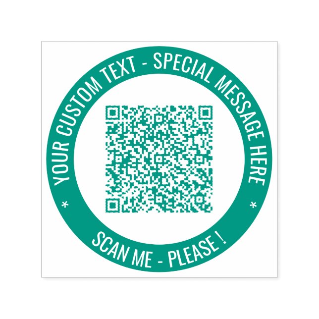 Beispiel für die QR-Briefmarke Permastempel (Design)
