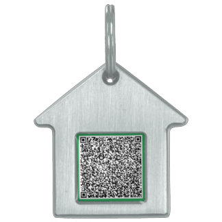 Beispiel für die QR-Code-ID des Pers Tiermarke
