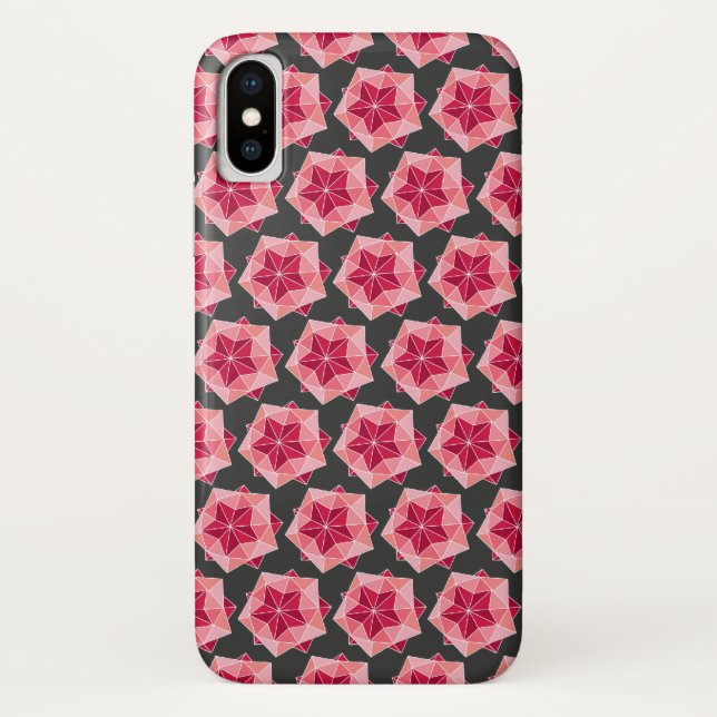 Beispiel für ein geometrisches Ball-Muster des Ori Case-Mate iPhone Hülle (Rückseite)