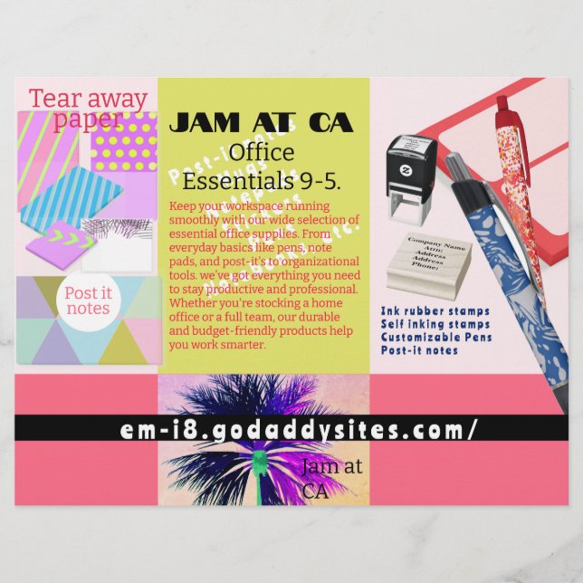 Beispiel für Flyer (Vorne)