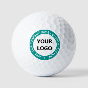 Beispiel für Golf-Balls mit eigenem Logo Golfball