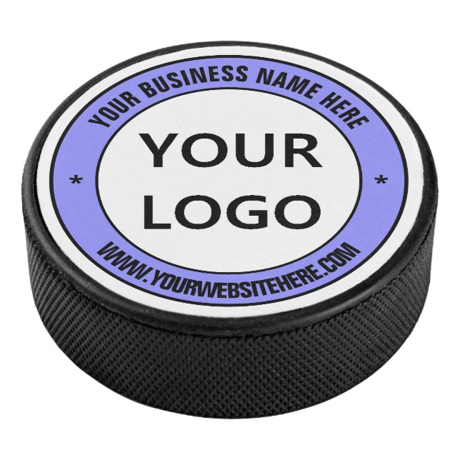 Beispiel für Ihr Logo Hockey Puckbeispiel mit benu Eishockey Puck (3/4)