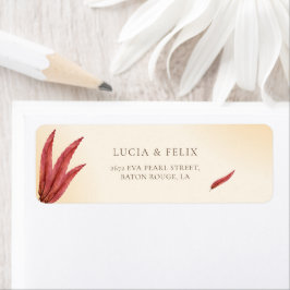 Beispiel für Minimalistische Creme Typografie Rück