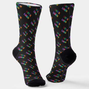 Beispiel für Werbesocken mit Firmenlogo Socken