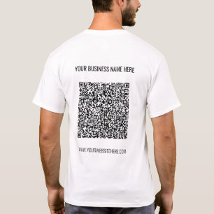 Beispiel-T-Shirt für Unternehmen mit individuellem T-Shirt