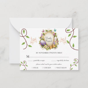 Beispiel White Oaster Vibe Forest Bunny UAWG Mitteilungskarte