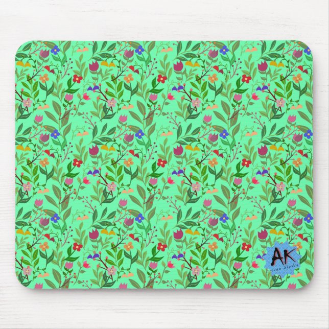 Beispielbild der natürlichen Blume Mousepad (Vorne)