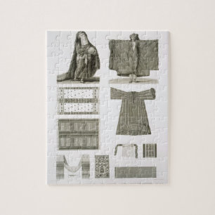 Beispiele der Silk und ägyptischen Kostüme, von