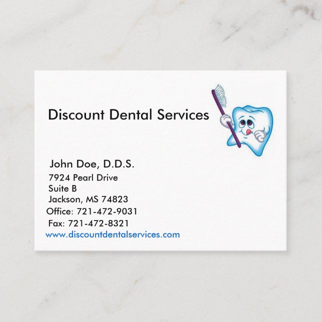 BeispielVisitenkarte Visitenkarte (Vorderseite)