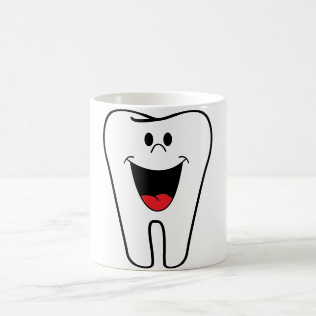 "BEISS MICH" ZAHN KAFFEETASSE (Mittel)