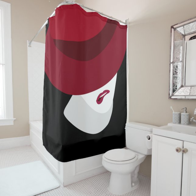 beißen duschvorhang (Beispiel)