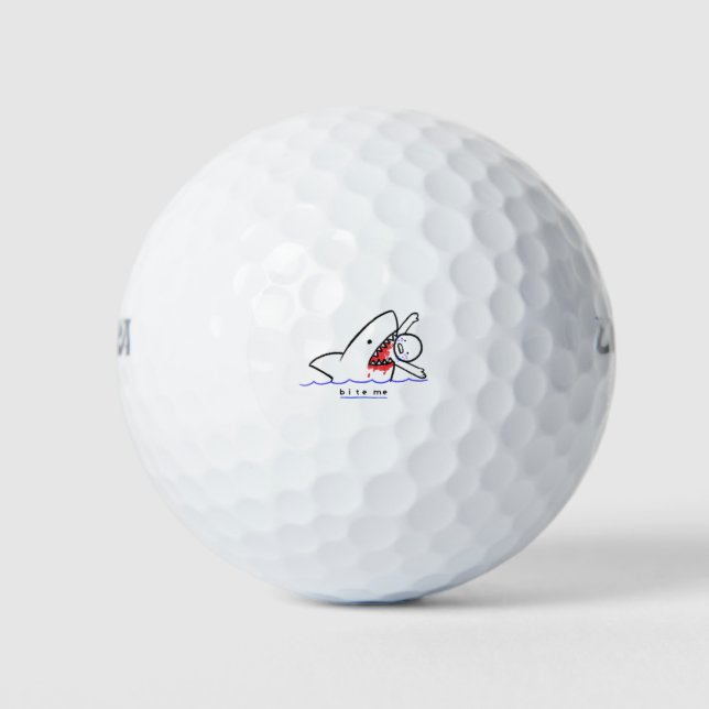beißen golfball (Vorderseite)