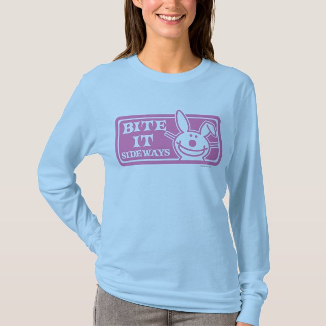 Beißen Sie es seitlich T-Shirt (Vorderseite)