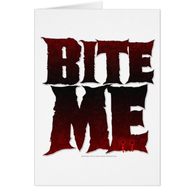 beißen Sie mich (Vorne)