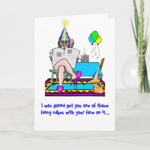 Beißen Sie mich… Geburtstag Karte