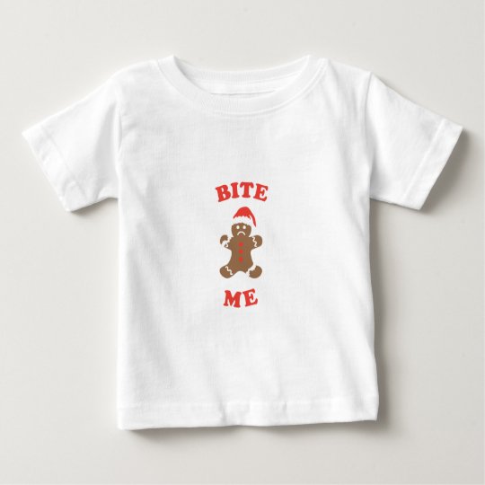 Beißen Sie mich Plätzchen Baby T-shirt