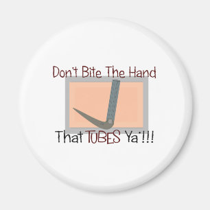 Beißen Sie nicht die diese Hand ROHRE YA Magnet
