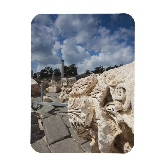 Beit She-an-Nationalpark, Ruinen aus römischer Zei Magnet (Vertikal)