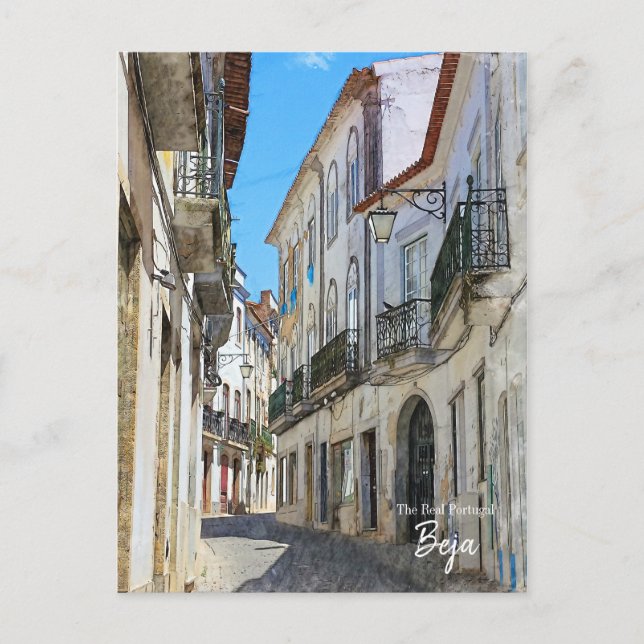 Beja - Das wahre Portugal Postkarte (Vorderseite)