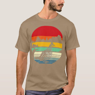 Bejagung von Ruffed Grouse bird- Retro wolkenfreie T-Shirt