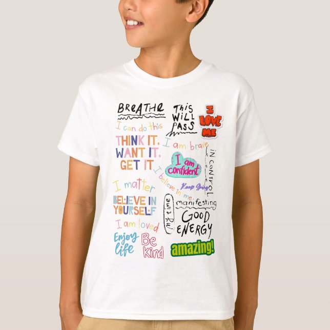 Bejahungen der psychischen Gesundheit T-Shirt (Vorderseite)