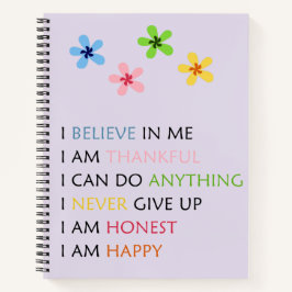 Bejahungen Notizbuch