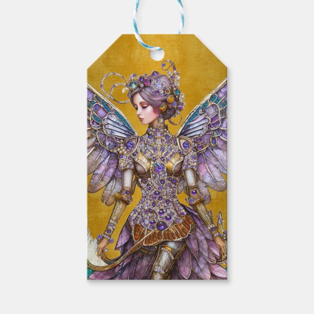 Bejeweled Sugar Plum Fairy Geschenkanhänger (Vorderseite)