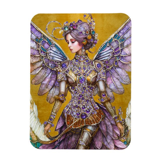Bejeweled Sugar Plum Fairy Magnet (Vertikal)