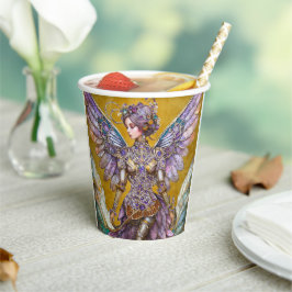 Bejeweled Sugar Plum Fairy Pappbecher
