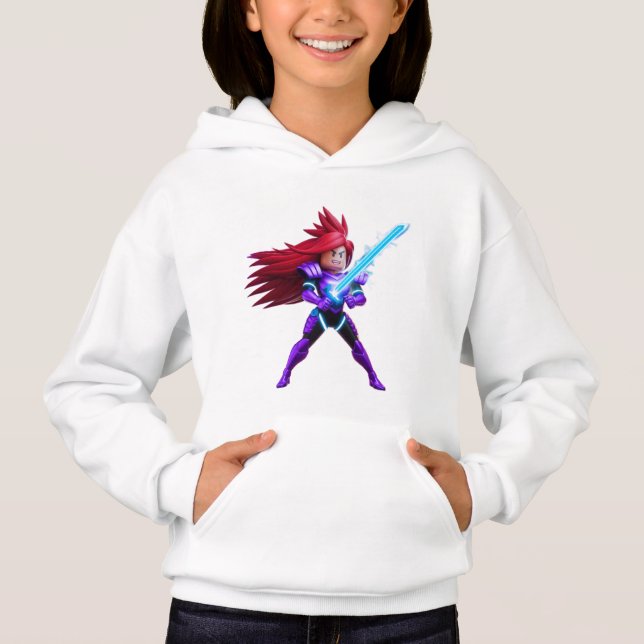 Bekämpfe das Monster Hoodie (Vorderseite)
