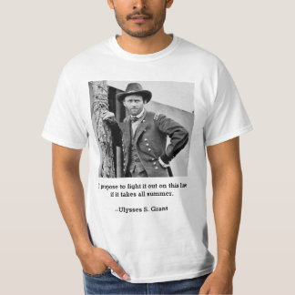 Bekämpfen Sie es auf dieser Linie (US-Finanzhilfea T-Shirt