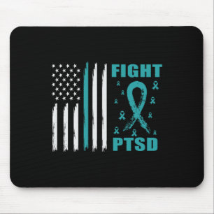 Bekämpfung der Aquamarinen Flachbandbreite und -fl Mousepad