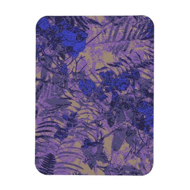 Bekämpfung der blauen Blume Magnet (Vertikal)