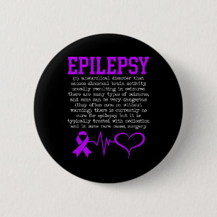 Bekämpfung der Epilepsie Epileptische Epilepsie Button