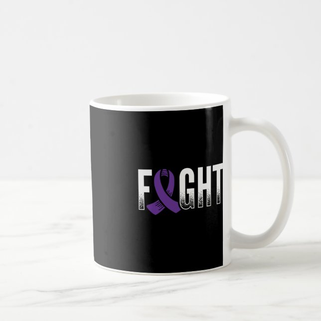 Bekämpfung der Lila Epilepsie Kaffeetasse (Rechts)