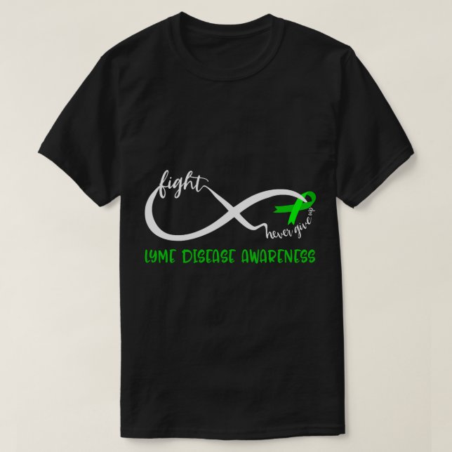 Bekämpfung der Lyme-Krankheit Sensibilisierung für T-Shirt (Design vorne)