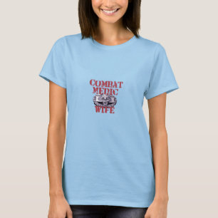 Bekämpfung der medizinischen Ehefrau T-Shirt