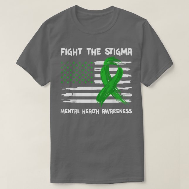 Bekämpfung der psychischen Gesundheit unter der Fl T-Shirt (Design vorne)