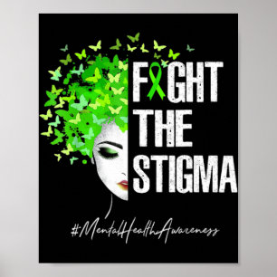 Bekämpfung der psychischen Gesundheit von Stigma F Poster